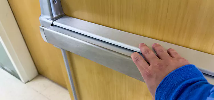 Installing a Push Bar on a Door Johnstown